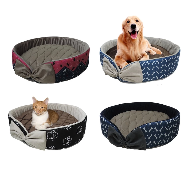 Cama redonda para cães e gatos - Luxo