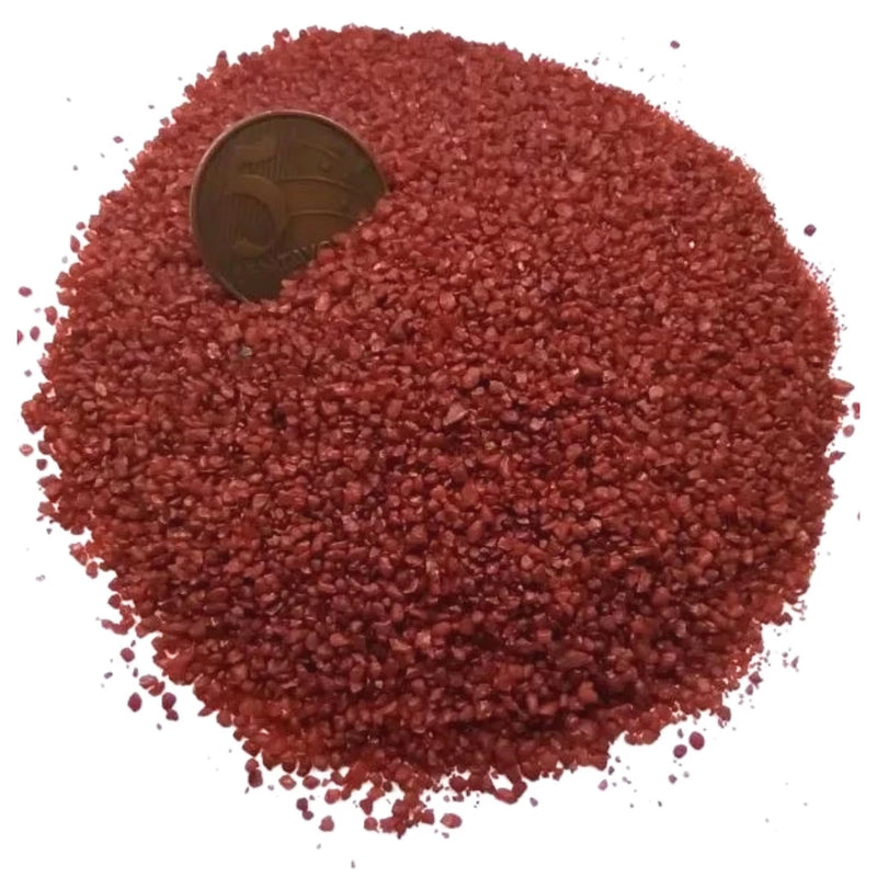 Cascalho de areia para aquário Terracota - 1 Kg