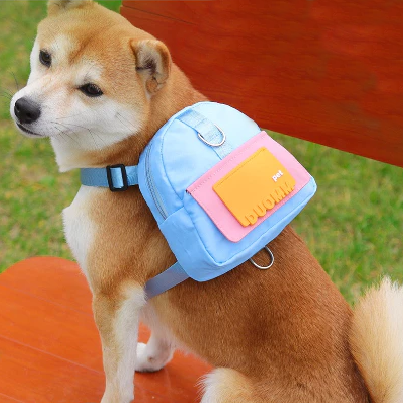 Mochila para cães com guia peitoral - Incluso PetPack