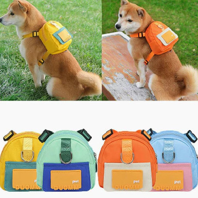 Mochila para cães com guia peitoral - Incluso PetPack