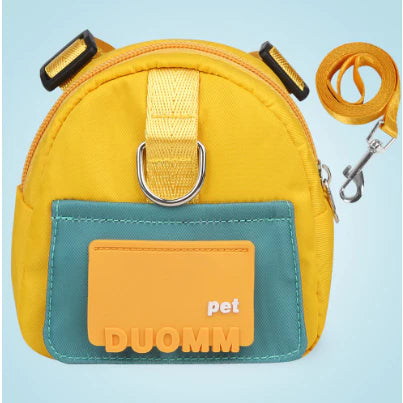 Mochila para cães com guia peitoral - Incluso PetPack