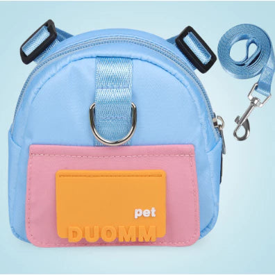 Mochila para cães com guia peitoral - Incluso PetPack