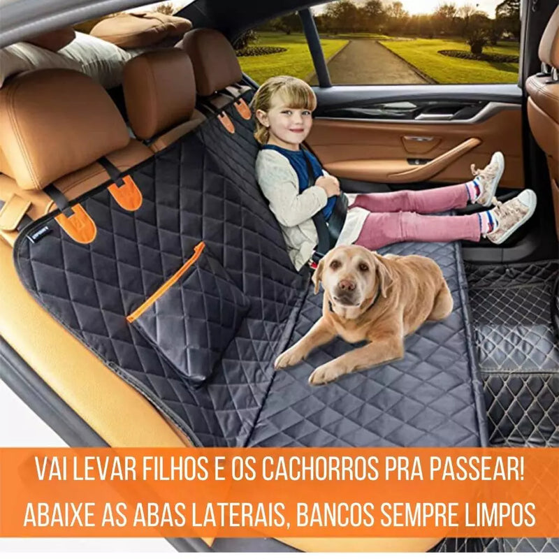 Capa modular para proteção de carro - Viagem segura com seu pet