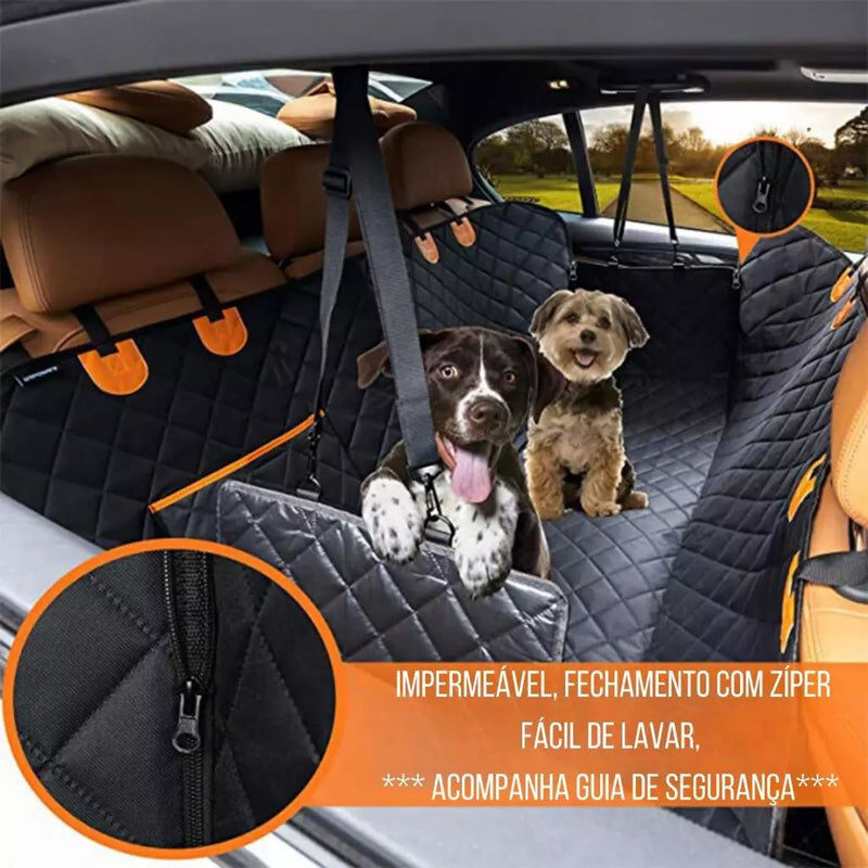 Capa modular para proteção de carro - Viagem segura com seu pet