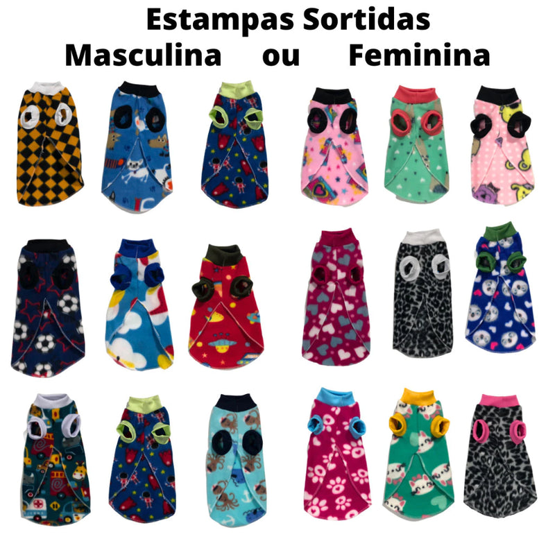 Roupinhas para pet - Estampas 3D