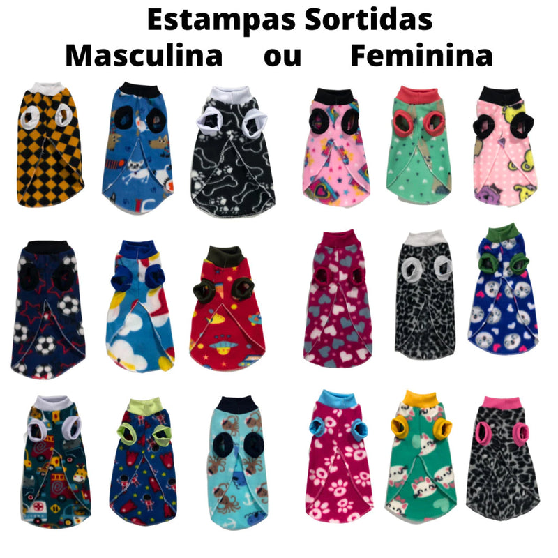 Roupinhas para pet - Estampas 3D